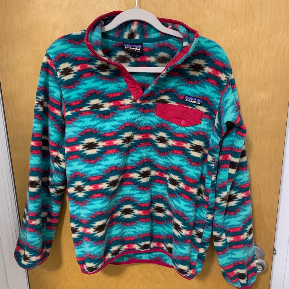 Patagonia Synchilla Aztec Snap Pullover